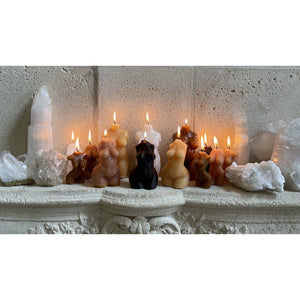 Slate Gray Divine Feminine Energy Candle Collection